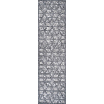 Talaia Neutral Geometric Indoor/outdoor Area Rug